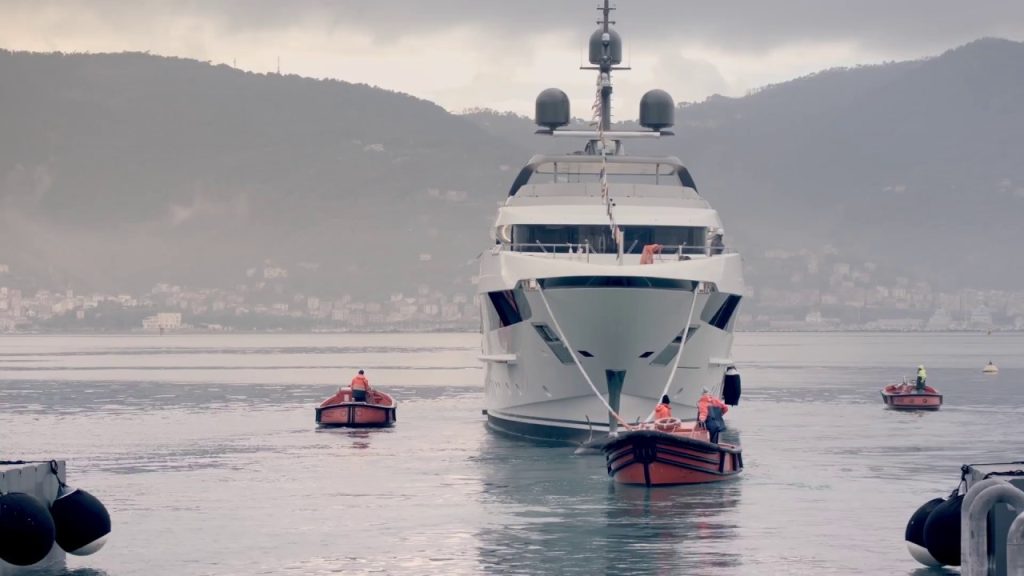 52m Sanlorenzo M/Y LADY LENA launch video