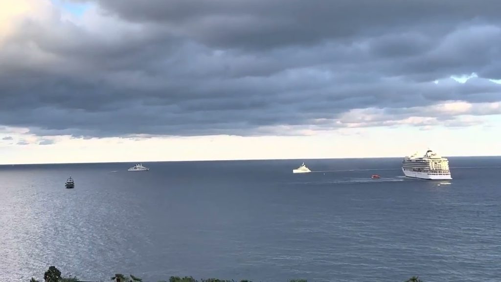A moody Monaco at sunset