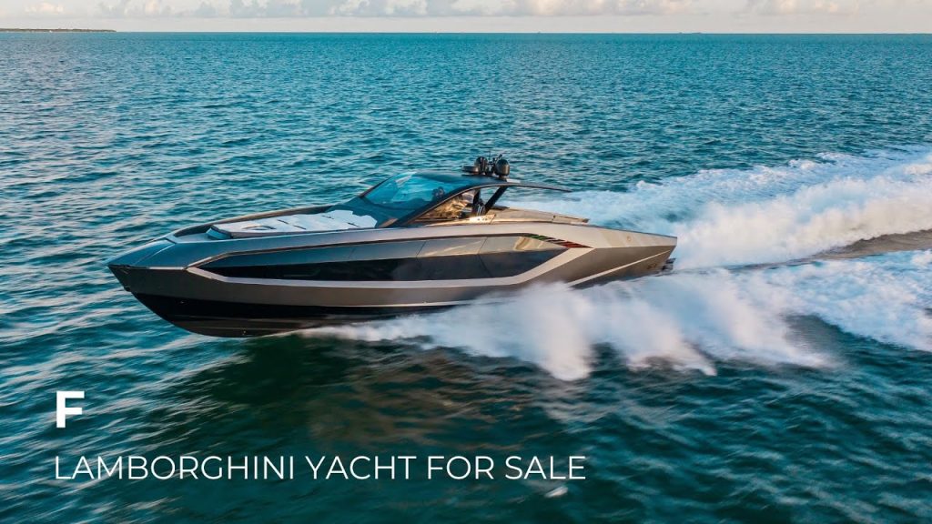 F – Lamborghini Yacht for Sale