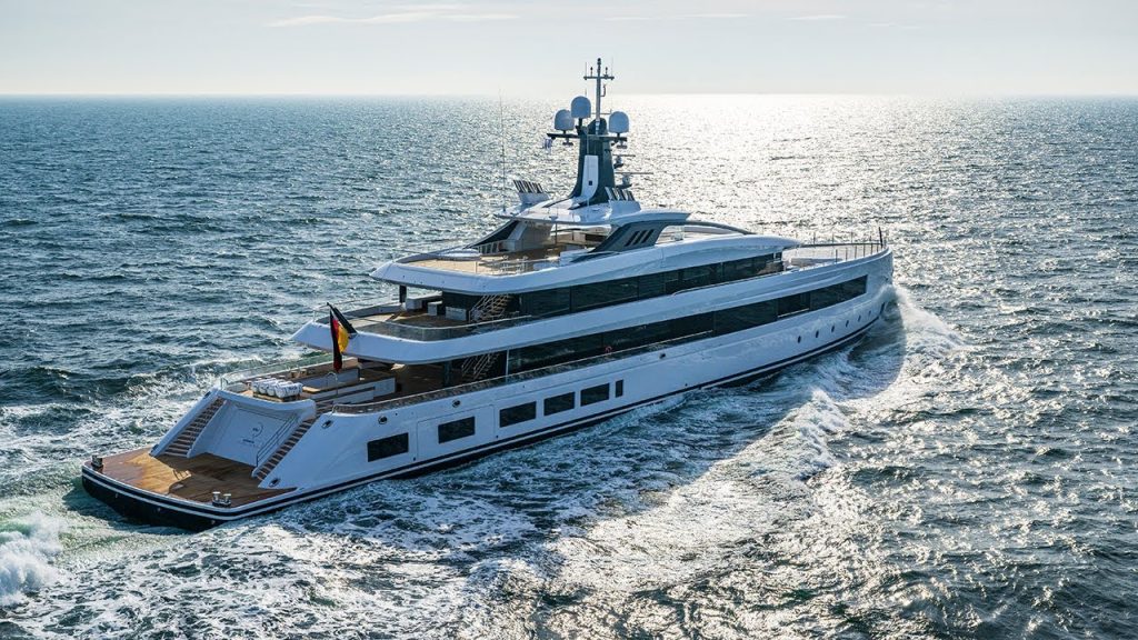 Lürssen – Project CALI (82m) successfully completed sea trials