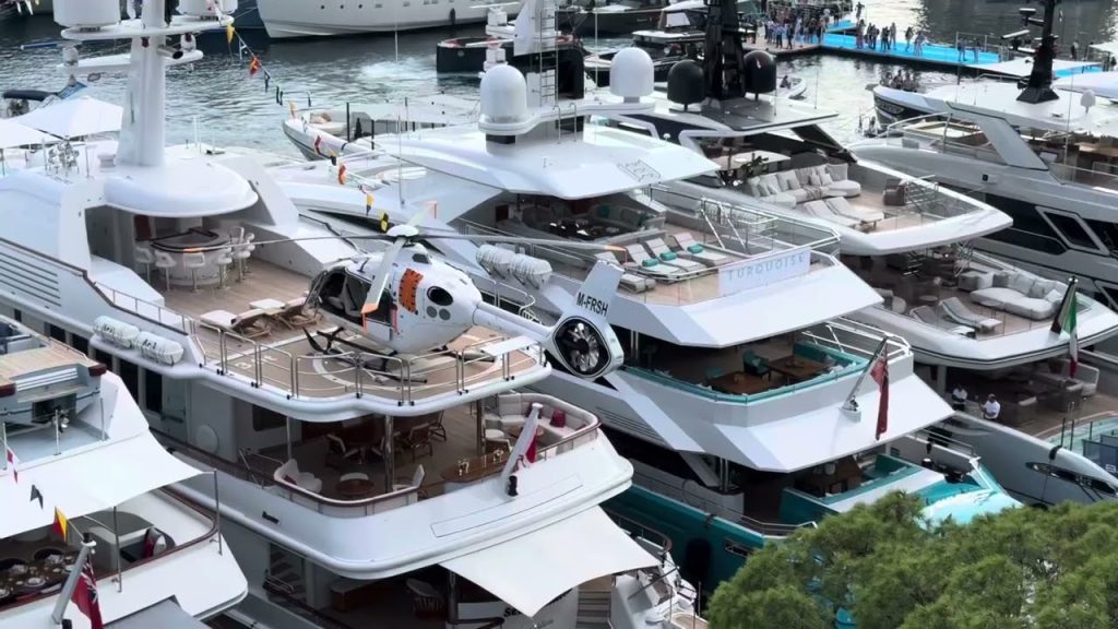 A cacophony of sound as the Monaco Yacht Show ends