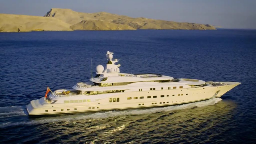 Lurssen’s Pelorus 115m Superyacht currently for sale