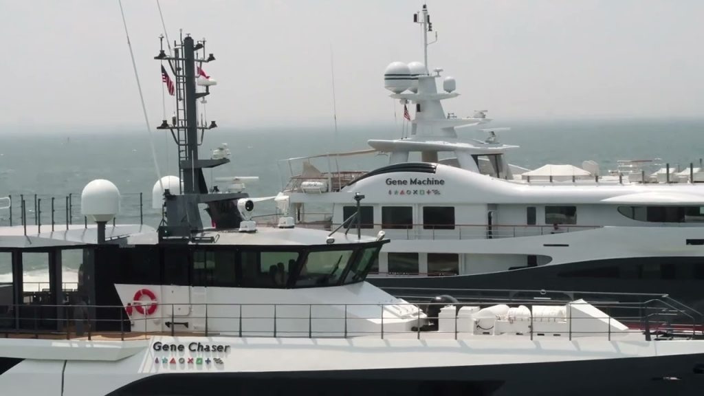 Two AMELS Yachts new to market – Gen Machine and support yacht Gene Chaser.