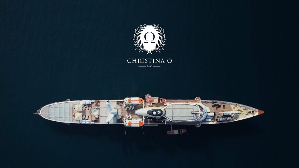 Christina O . A timeless icon of prestige yachting.