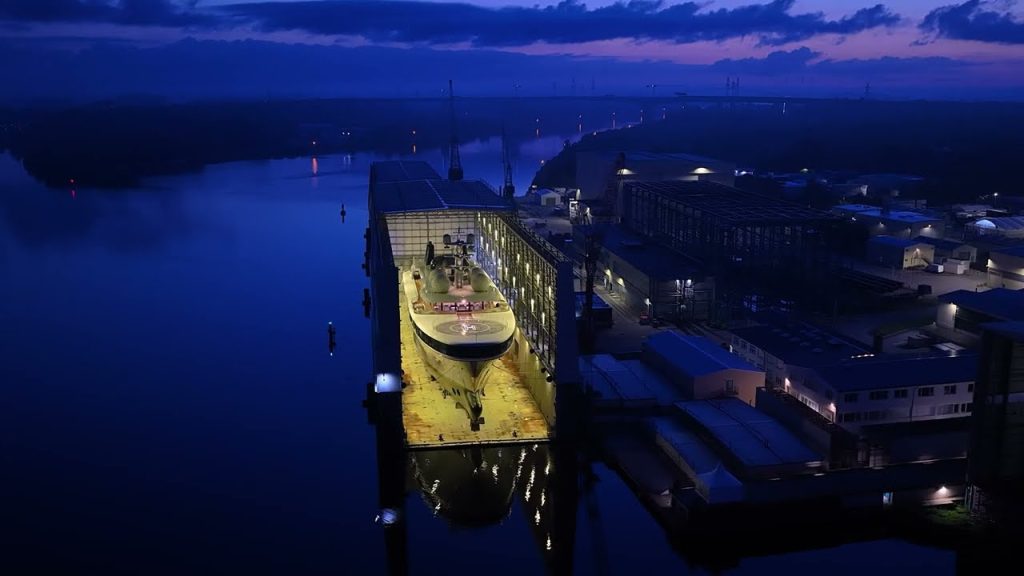 114.2m COSMOS Launched, Designed by Marc Newson