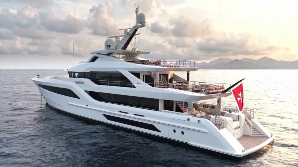 Onboard the 55 - metre Feadship Somnium