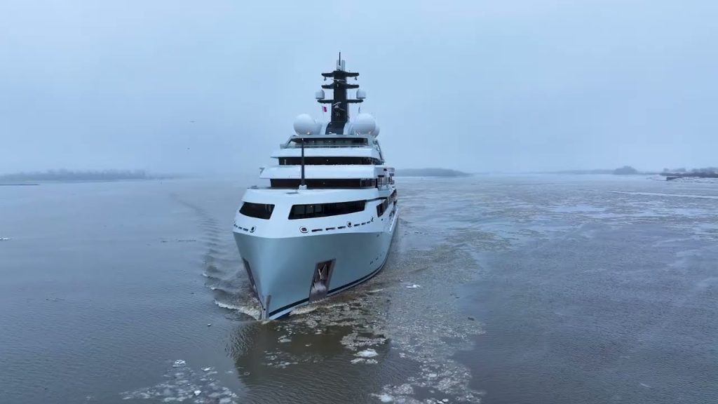 109m O3 Lürssen yacht commences sea trials – Feb 2026