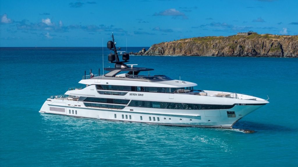 SEVEN SINS | 52m (170’6″) Sanlorenzo Yacht For Sale