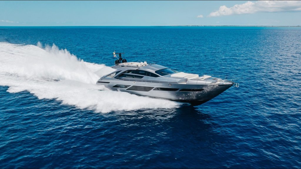 TIME OFF | 28.04m (92′ 4″) | Pershing | Available for Charter