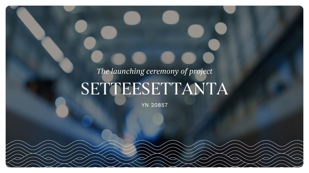 YN 20857 Project Setteesettanta launch
