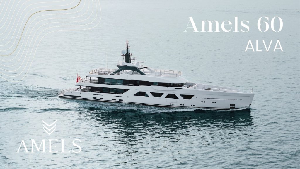 Damen Yachting Delivers ALVA; A New Amels 60 en route to the Mediterranean